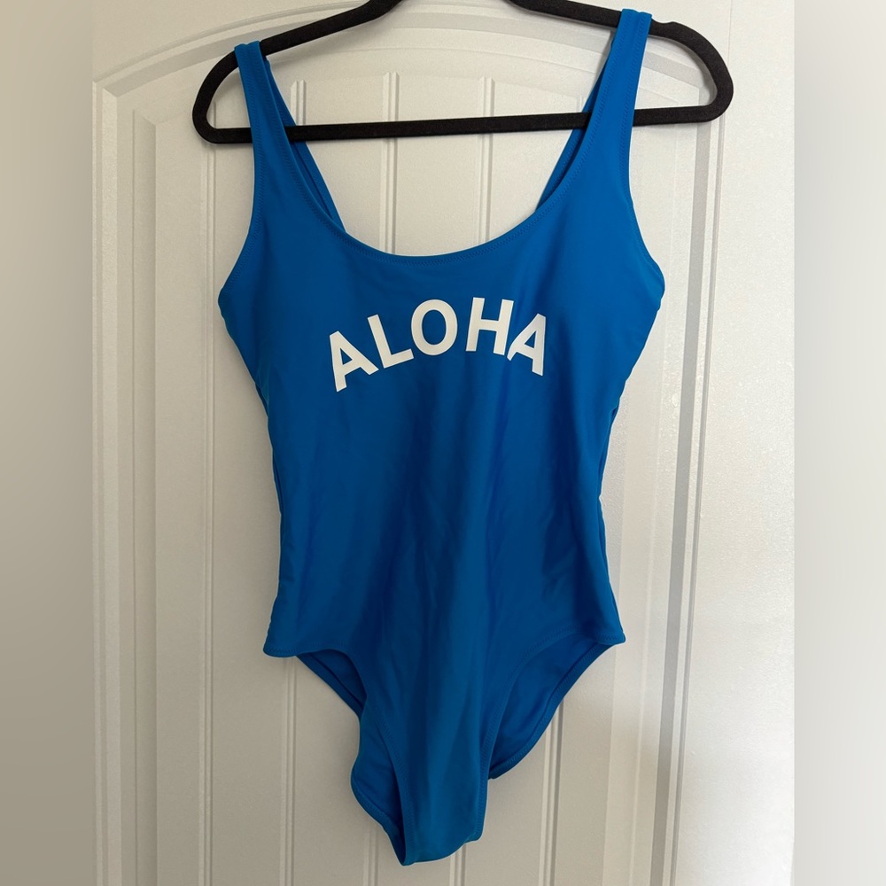 Women’s One Piece, Aloha One Piece, Size M